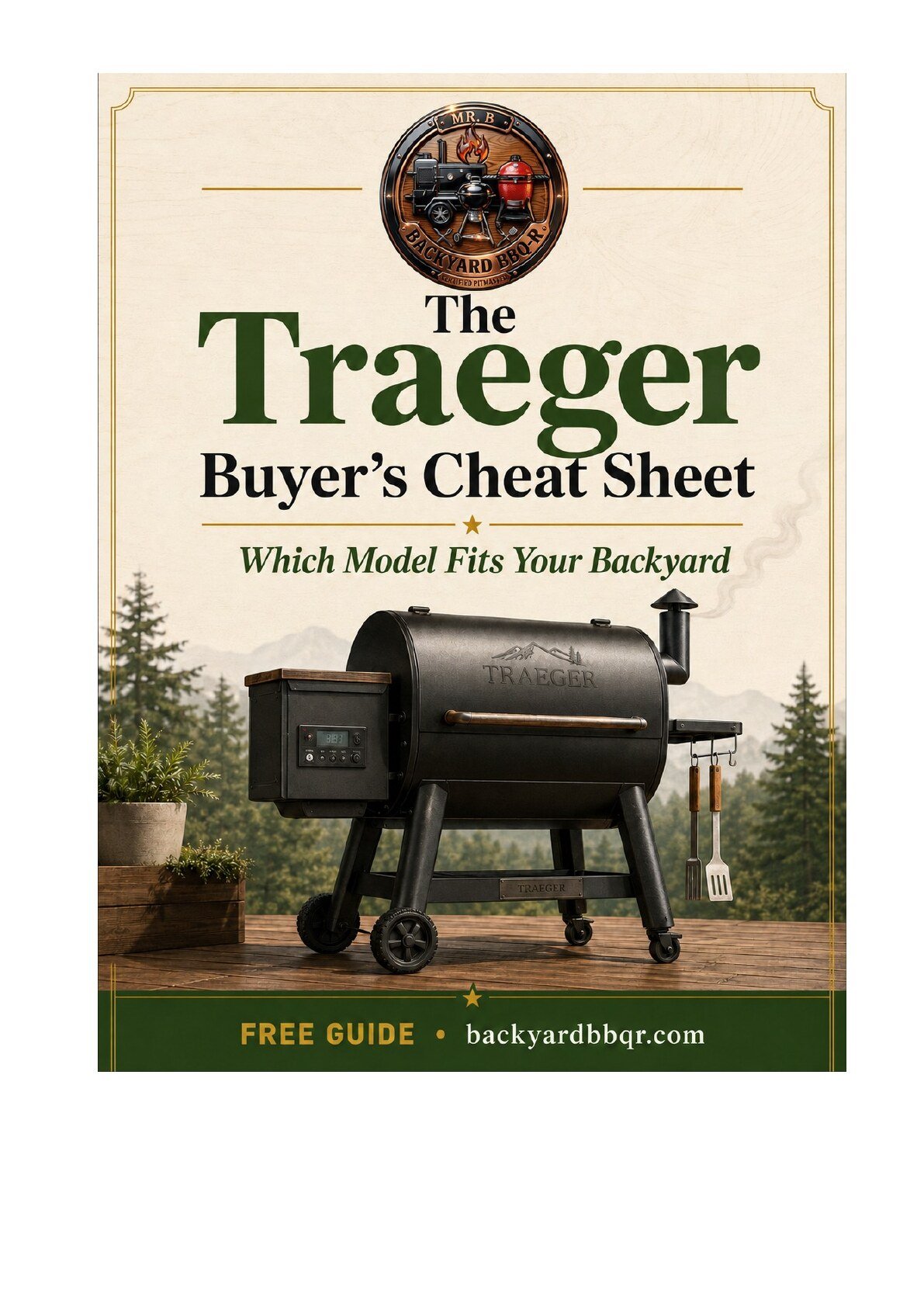 The Traeger Buyer's Cheat Sheet