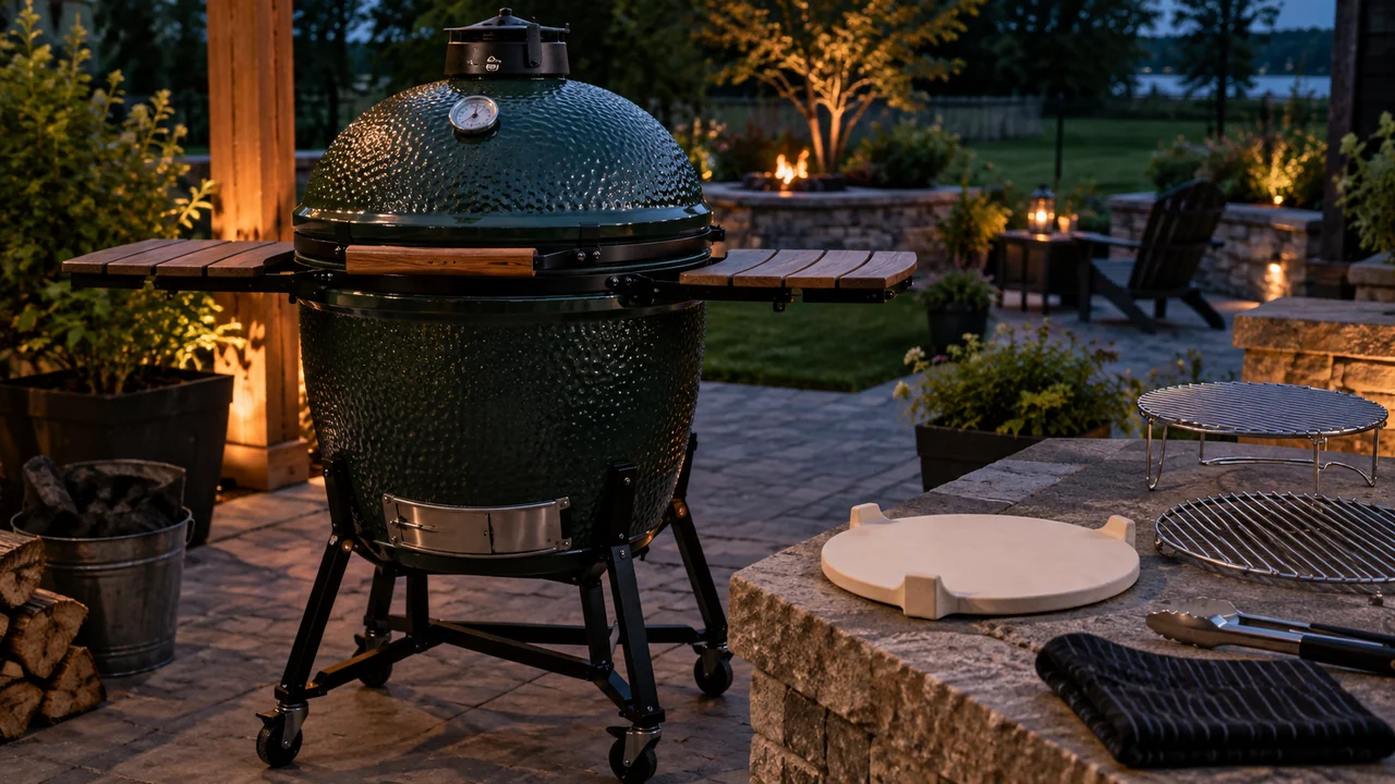 Kamado Grill Unboxing, Size, and Setup Lessons