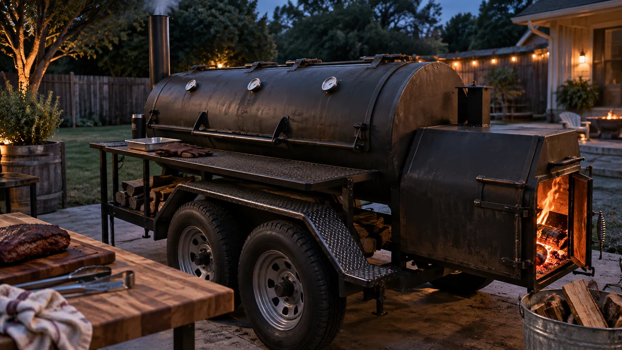 Shirley Fabrication Big Bertha Smoker Tour